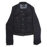 DIESEL Womens Denim Jacket Black XS
