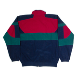 ALFA Mens Track Jacket Blue Colourblock XL