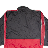 JAKO Mens Shell Jacket Red Nylon Hooded L