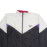 REEBOK Mens Track Jacket Black L