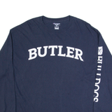 CHAMPION Butler Bulldogs Mens T-Shirt Blue Long Sleeve USA XL