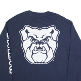 CHAMPION Butler Bulldogs Mens T-Shirt Blue Long Sleeve USA XL