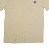 DICKIES Mens T-Shirt Beige XL