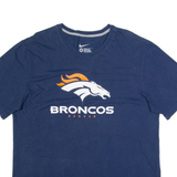 NIKE Denver Broncos Mens T-Shirt Blue USA XL