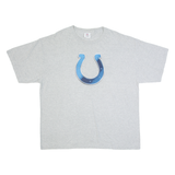 NFL Indianapolis Colts Mens T-Shirt Grey USA 2XL