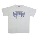 CHAMPION 2005 Football Championship Mens T-Shirt Grey USA XL