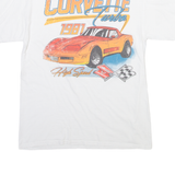 CHEMISTRY Racing Mens T-Shirt White M