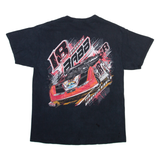 GILDAN Racing Mens T-Shirt Black L
