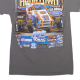 GILDAN Racing Mens T-Shirt Grey S