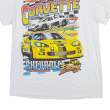 CHEMISTRY Racing Mens T-Shirt White L