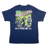 BEEFY Racing Mens T-Shirt Blue XL