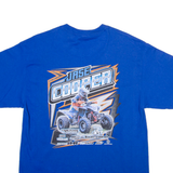 PORT & COMPANY Racing Mens T-Shirt Blue L