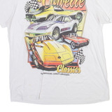 CHEMISTRY Racing Mens T-Shirt White L