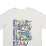 Racing Mens T-Shirt Cream L