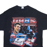 PORT & COMPANY Racing Mens T-Shirt Black XL
