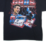 PORT & COMPANY Racing Mens T-Shirt Black XL