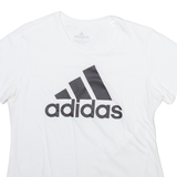 ADIDAS Womens T-Shirt White L