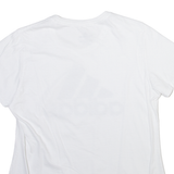 ADIDAS Womens T-Shirt White L