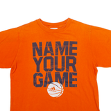ADIDAS Mens T-Shirt Orange L
