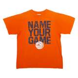 ADIDAS Mens T-Shirt Orange L
