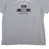NIKE Mens T-Shirt Grey L