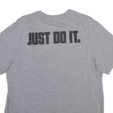 NIKE Mens T-Shirt Grey L