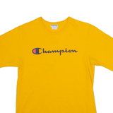 CHAMPION Mens T-Shirt Yellow M