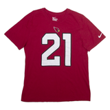 NIKE Mens T-Shirt Maroon L