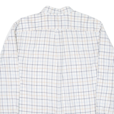 NAUTICA Mens Shirt White Check Long Sleeve M