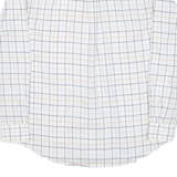 NAUTICA Mens Shirt White Check Long Sleeve M