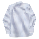 TOMMY HILFIGER Custom Fit Mens Shirt Blue Check Long Sleeve L