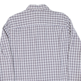 TIMBERLAND Mens Shirt Grey Check Long Sleeve L