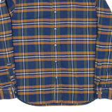 NAUTICA Mens Shirt Blue Check Long Sleeve L
