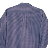 NAUTICA Mens Shirt Blue Check Long Sleeve L