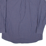NAUTICA Mens Shirt Blue Check Long Sleeve L