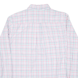 CHAPS Mens Shirt White Check Long Sleeve L