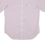 NAUTICA Mens Shirt Red Check M