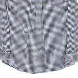 TOMMY HILFIGER Mens Shirt Black Check Long Sleeve XL