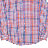 NAUTICA Slim Fit Mens Shirt Red Check Long Sleeve XL