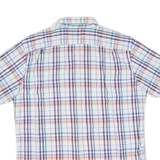 NAUTICA Mens Shirt White Check L