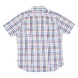 NAUTICA Mens Shirt White Check L