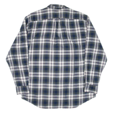 NAUTICA Mens Shirt Blue Check Long Sleeve L