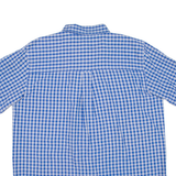 CHAPS Mens Shirt Blue Check XL