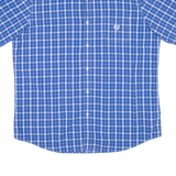 CHAPS Mens Shirt Blue Check XL