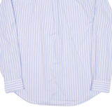 NAUTICA Mens Shirt Blue Striped Long Sleeve L