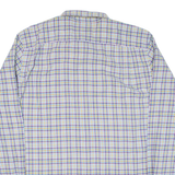 NAUTICA Mens Shirt Purple Check Long Sleeve L