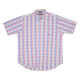 NAUTICA Mens Shirt Pink Check XL