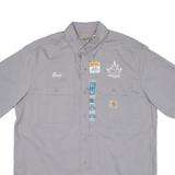 CARHARTT Relaxed Fit Mens Worker Shirt Grey L