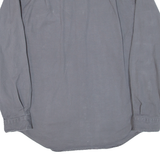 CARHARTT Relaxed Fit Mens Denim Shirt Grey Long Sleeve M