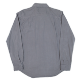 CARHARTT Relaxed Fit Mens Denim Shirt Grey Long Sleeve M